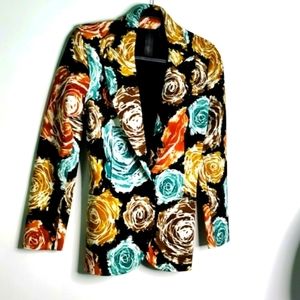 Norma Kamali floral print jacket